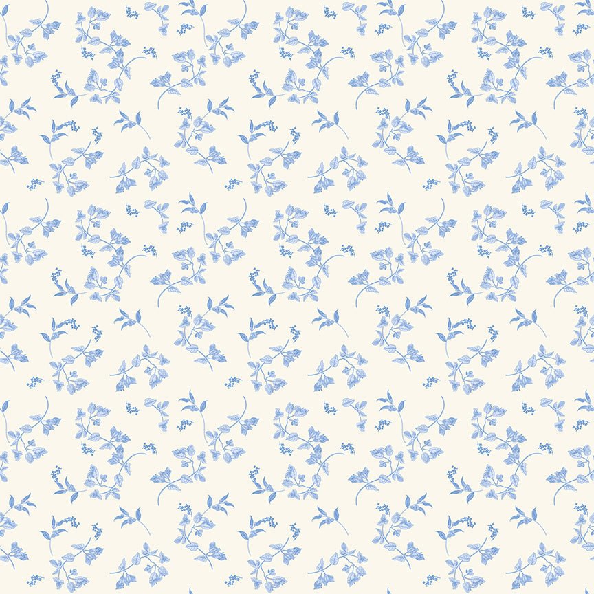 Penelope Quilt Fabric Stems on Cream C16641 - CREAM by My Mind's Eye for Riley Blake Designs - Jammin Threads