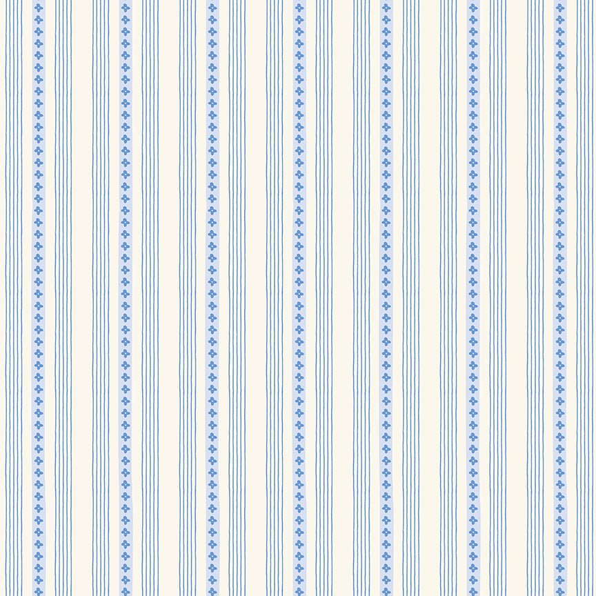 Penelope Quilt Fabric Stripes Cream C16645 - CREAM by My Mind's Eye for Riley Blake Designs - Jammin Threads