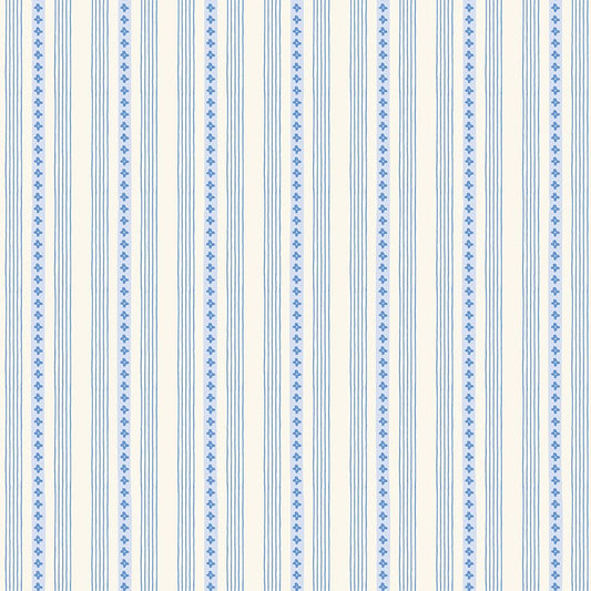 Penelope Quilt Fabric Stripes Cream C16645 - CREAM by My Mind's Eye for Riley Blake Designs - Jammin Threads
