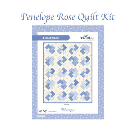 Penelope Rose Quilt Kit – Riley Blake Design with Penelope Fabrics by My Mind’s Eye - Jammin Threads