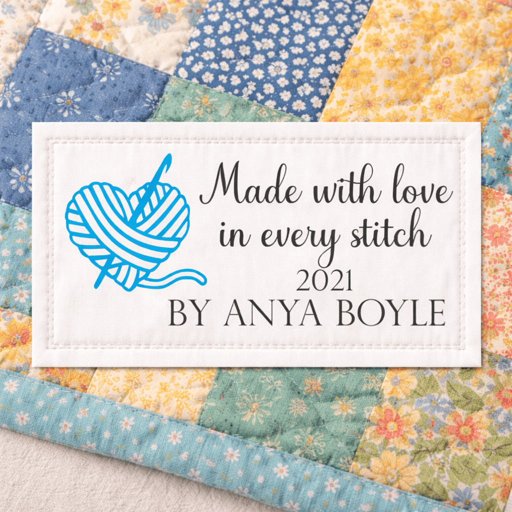 Personalized Crochet & Knit Labels – Made with Love in Every