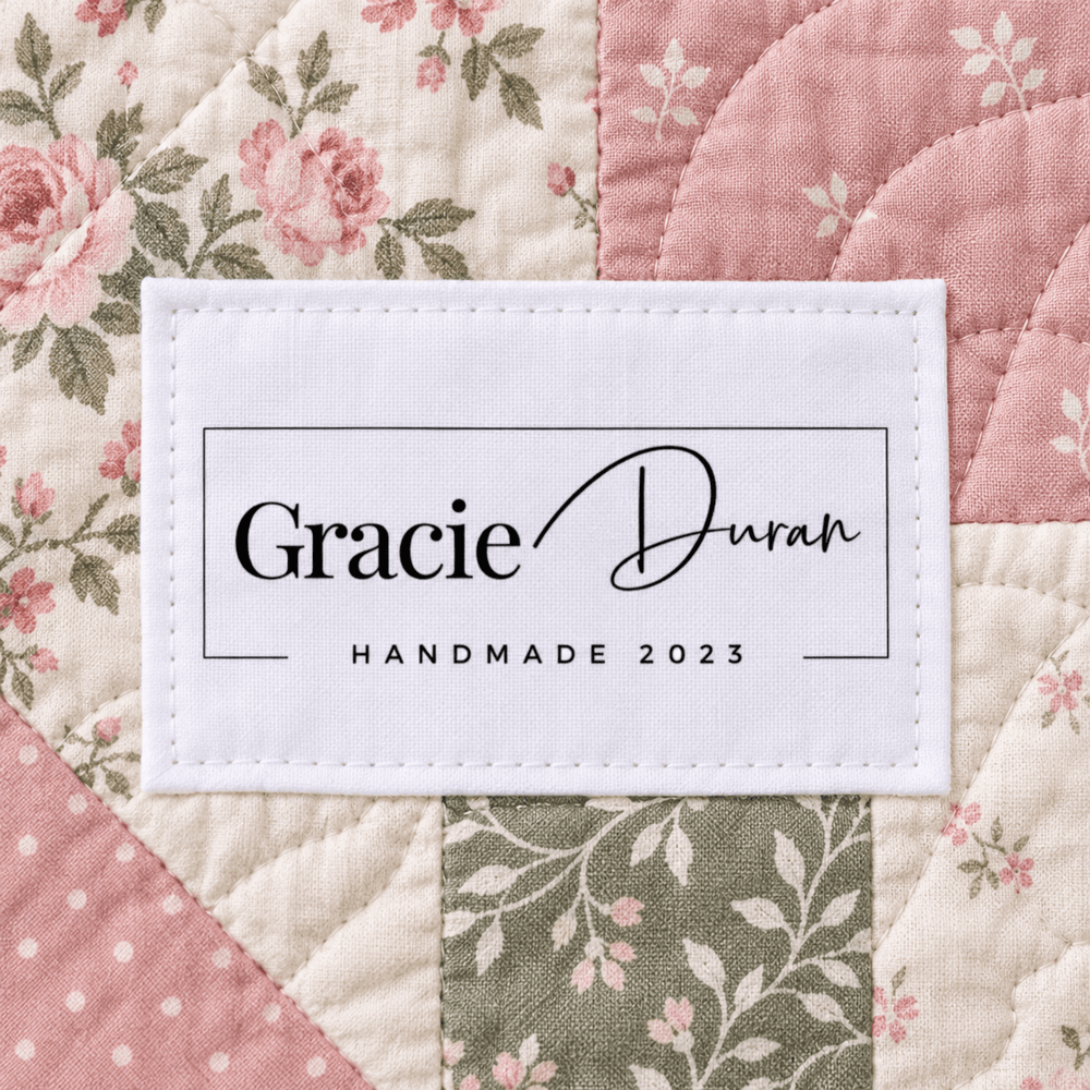 Personalized Designer Quilt Labels – Professional Maker Labels - Jammin Threads