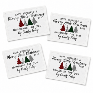Personalized “Have Yourself a Merry Little Christmas” Quilt Labels - Jammin Threads