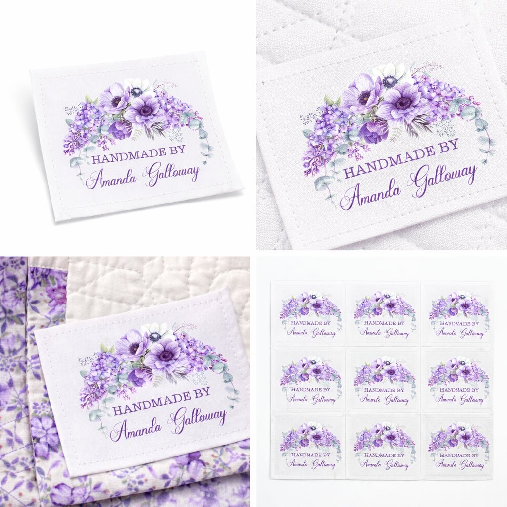 Pretty quilt labels