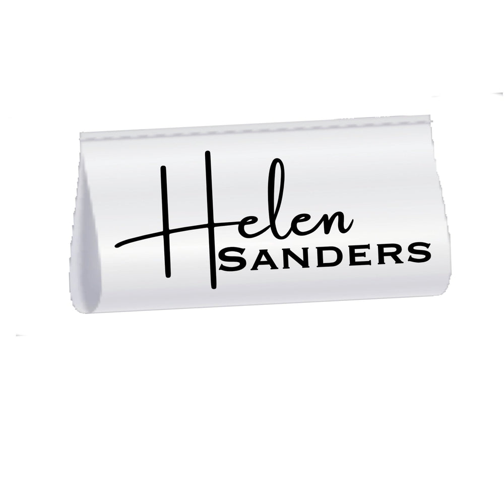 Personalized Satin Name Labels – Custom First & Last Name Quilt Tags – Fold Over Sew In Labels (Set of 25) - Jammin Threads