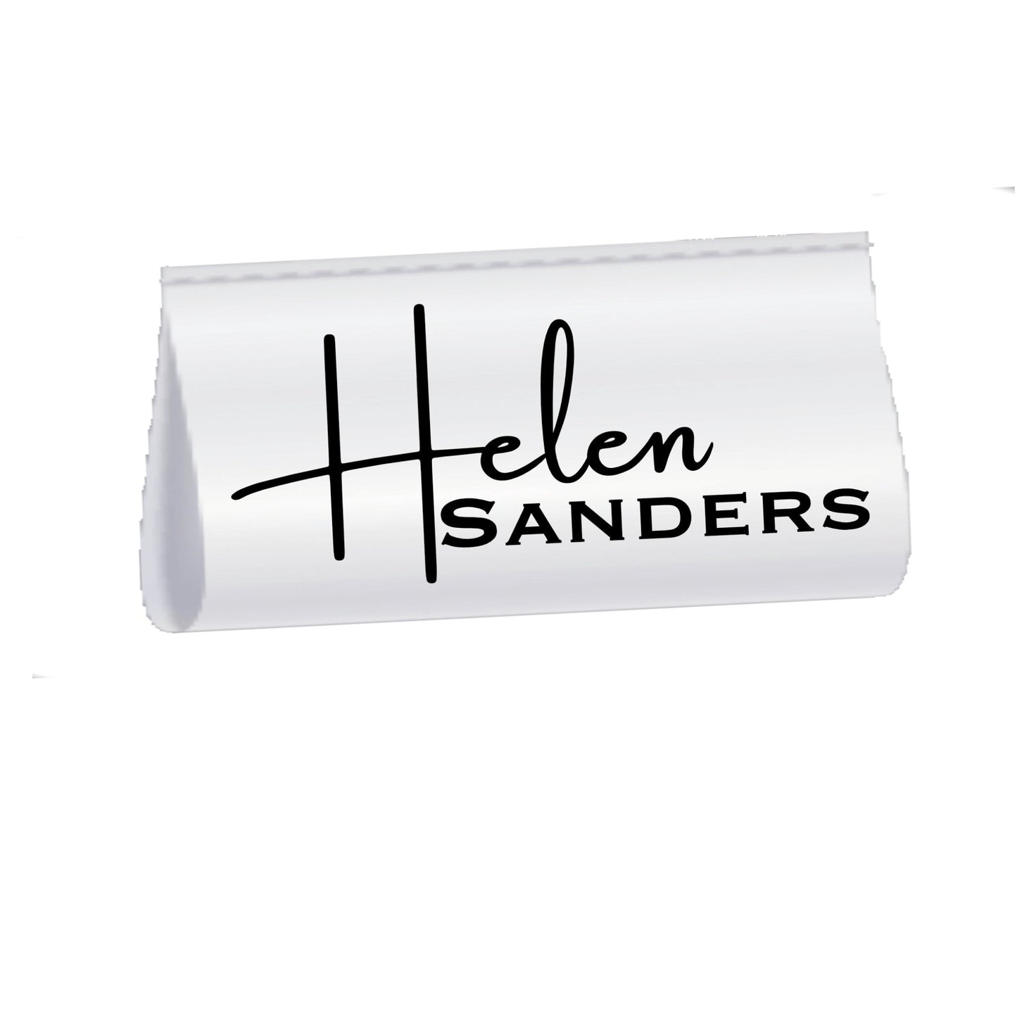 Personalized Satin Name Labels – Custom First & Last Name Quilt Tags – Fold Over Sew In Labels (Set of 25) - Jammin Threads