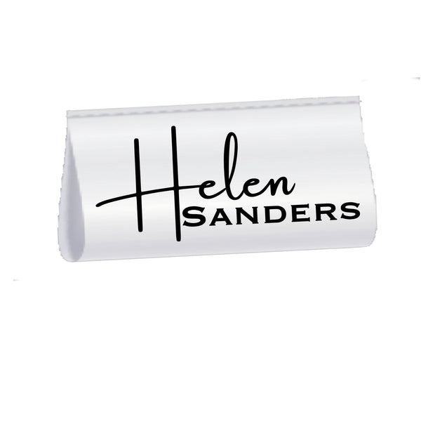 Personalized Satin Name Labels – Custom First & Last Name Quilt Tags – Fold Over Sew In Labels (Set of 25) - Jammin Threads