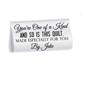 Personalized Satin Quilt Labels – “One of a Kind” Custom Fold Over Tags for Quilts, Handmade Gifts & Sewing Projects - Jammin Threads