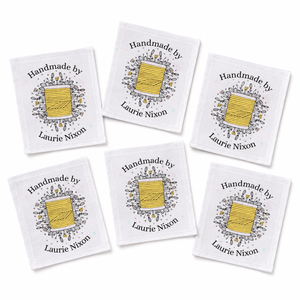 Personalized Spool of Thread Quilt Labels - Jammin Threads