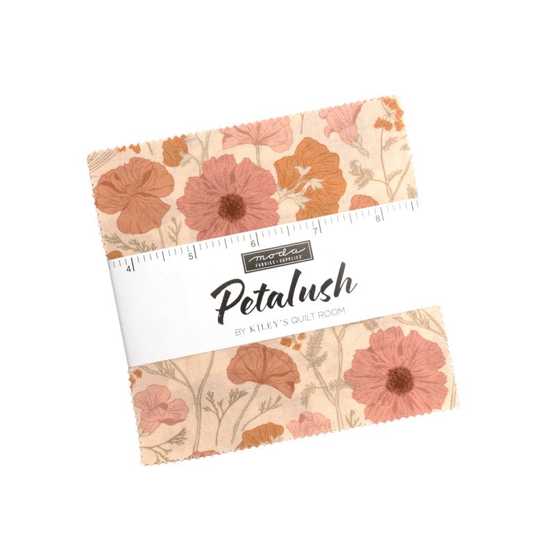 Petalush Charm Pack by Kiley’s Quilt Room for Moda Fabrics – 42 Precut 5" Squares - Jammin Threads