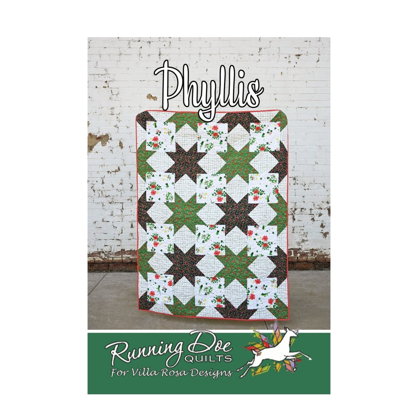 Phyllis Quilt Pattern by Running Doe Quilts (PDF Download) - Jammin Threads