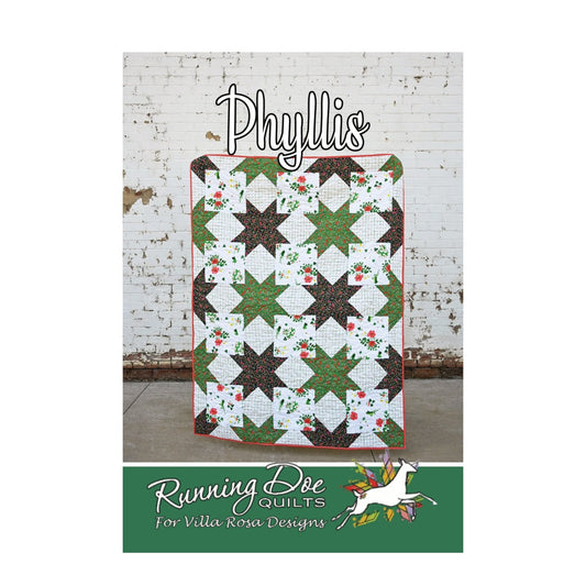 Phyllis Quilt Pattern by Running Doe Quilts (PDF Download) - Jammin Threads