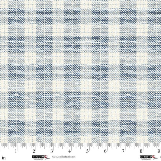 Pieces of America Quilt Fabric by Lilac Bee Designs 8595 - 73 Blue - Jammin Threads