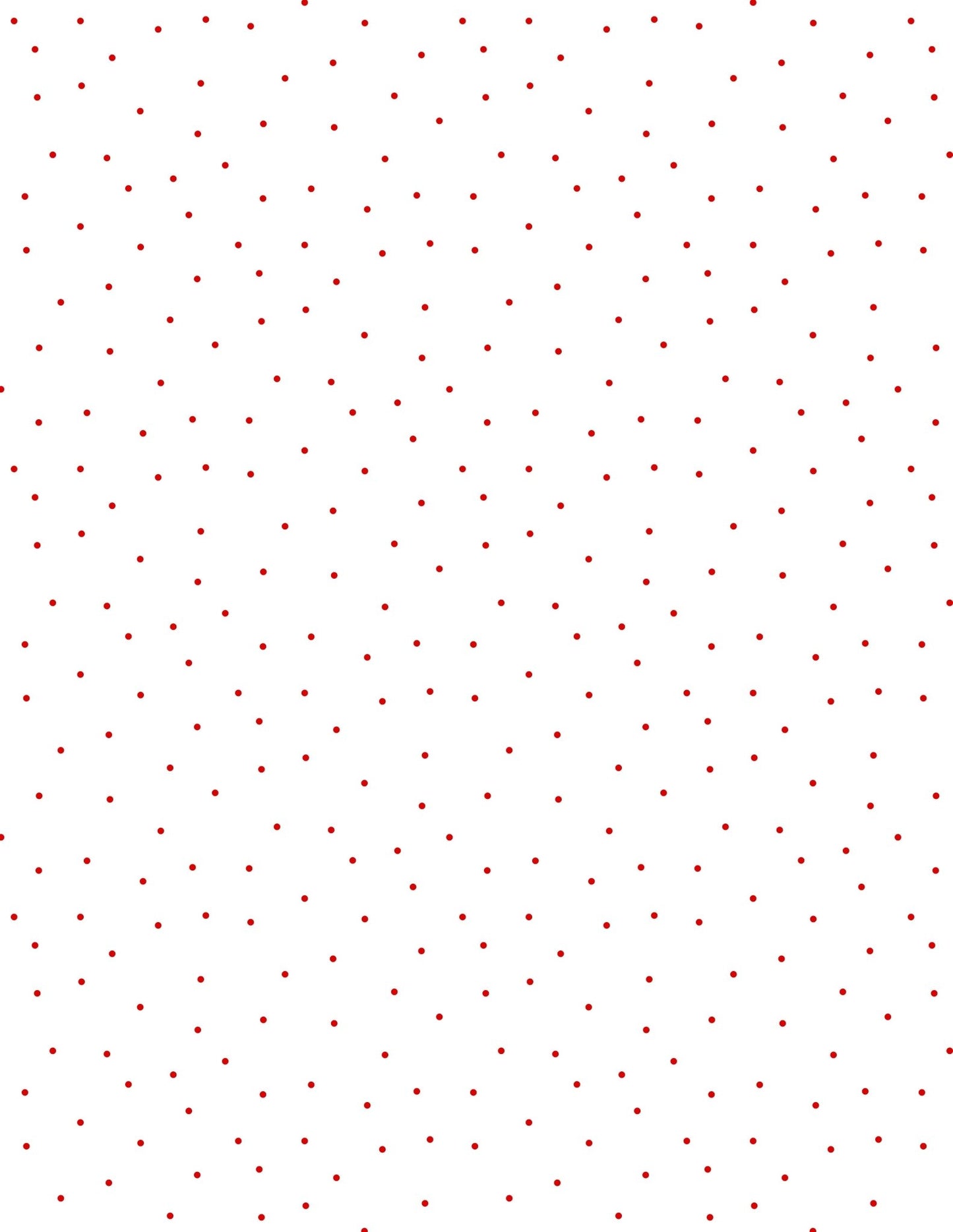 Pindots White with Red Quilt Fabric by Wilmington Prints. - Jammin Threads