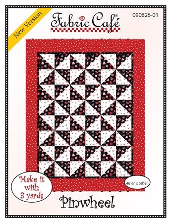 Pinwheel 3 Yard Quilt Pattern by Fabric Cafe - Jammin Threads