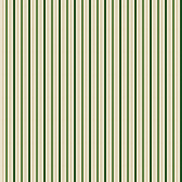 Poinsettias at Christmas Quilt Fabric Stipe Green Foil CF17634-GREEN - Jammin Threads