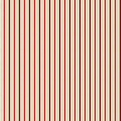 Poinsettias at Christmas Quilt Fabric Stipe Red Foil CF17634-RED - Jammin Threads