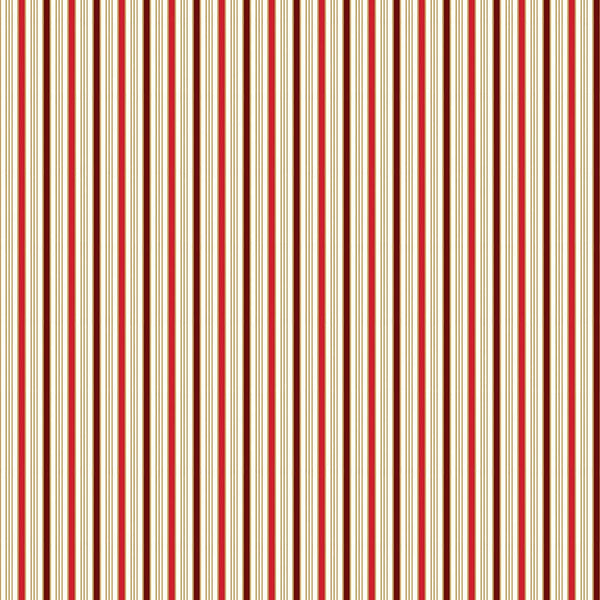 Poinsettias at Christmas Quilt Fabric Stipe Red Foil CF17634-RED - Jammin Threads