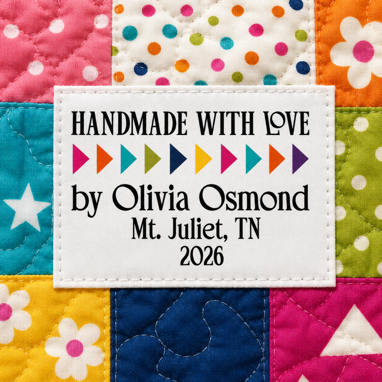 quilt label