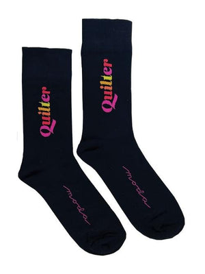 Quilter Socks for Quilting Lovers – Colorful Quilter Crew Socks One Size Fits Most - Jammin Threads