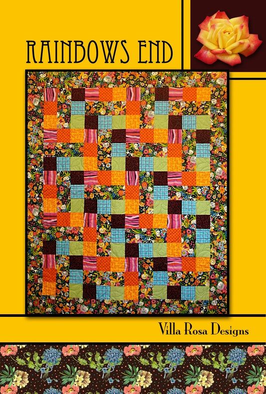 Rainbows End Quilt Pattern by Villa Rosa Designs - Jammin Threads