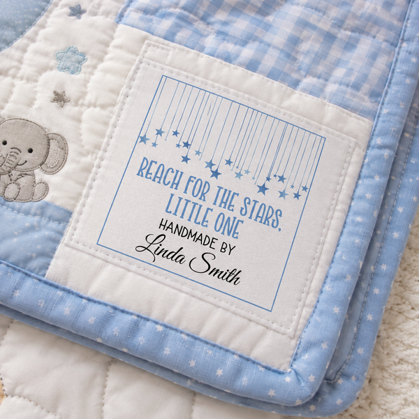 baby quilt labels