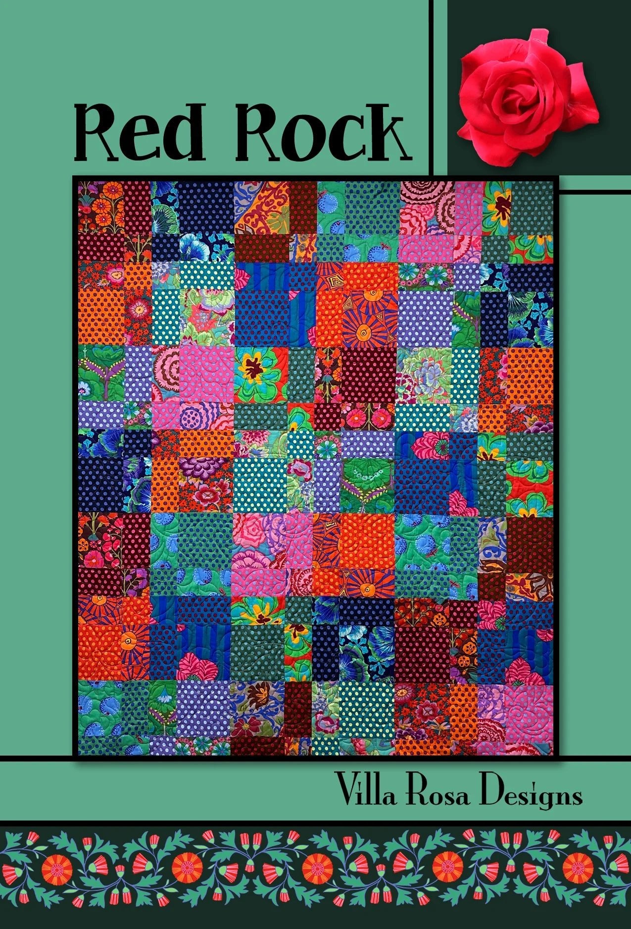 Red Rock Quilt Pattern by Villa Rosa Designs - Jammin Threads