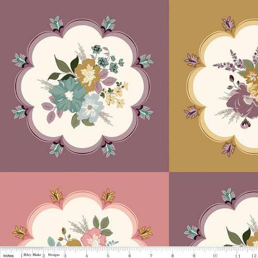 Renew Doilies Cheater Print Panel by Sandy Gervais for Riley Blake Designs. C17288 - MULTI - Jammin Threads