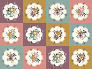 Renew Doilies Cheater Print Panel by Sandy Gervais for Riley Blake Designs. C17288 - MULTI - Jammin Threads