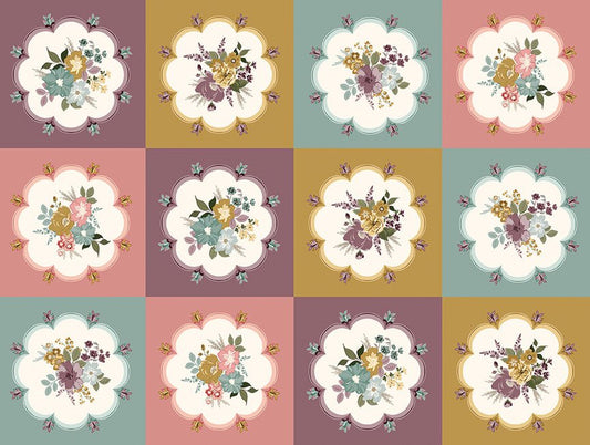 Renew Doilies Cheater Print Panel by Sandy Gervais for Riley Blake Designs. C17288 - MULTI - Jammin Threads