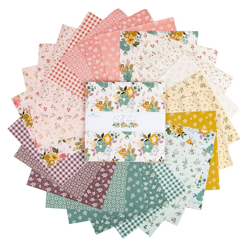 Renew Quilt Fabric 10" Stacker by Sandy Gervais 10 - 17280 - 42 - Jammin Threads