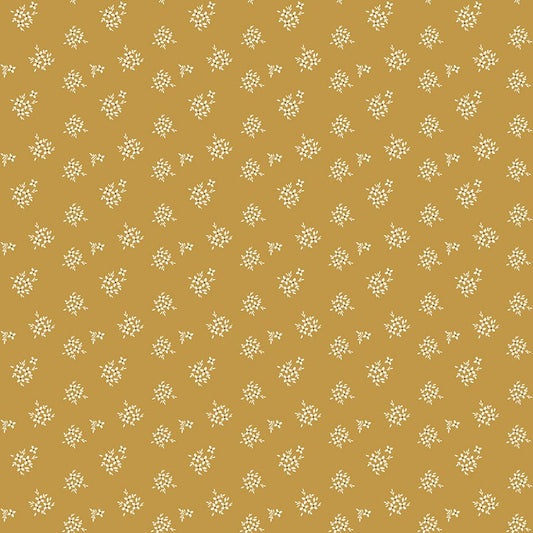Renew Quilt Fabric Ditsy Gold by Sandy Gervais C17287 - GOLD - Jammin Threads