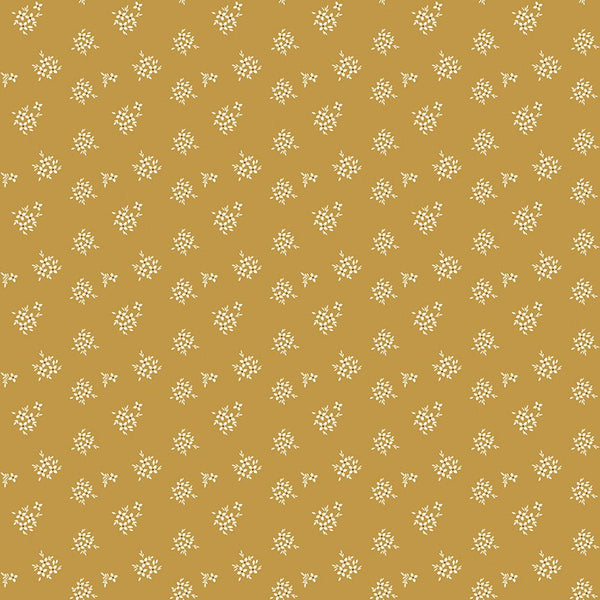 Renew Quilt Fabric Ditsy Gold by Sandy Gervais C17287 - GOLD - Jammin Threads