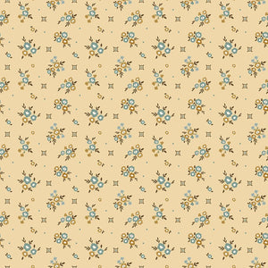 Renew Quilt Fabric Floral Yellow by Sandy Gervais C17281 - YELLOW - Jammin Threads