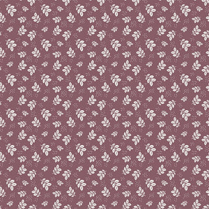 Renew Quilt Fabric Leaves Purple by Sandy Gervais C17282 - PURPLE - Jammin Threads