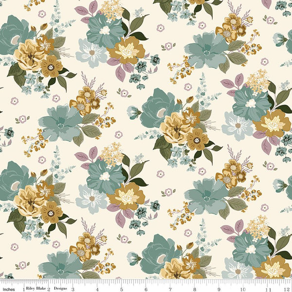 Renew Quilt Fabric Main Latte by Sandy Gervais C17280 - LATTE - Jammin Threads