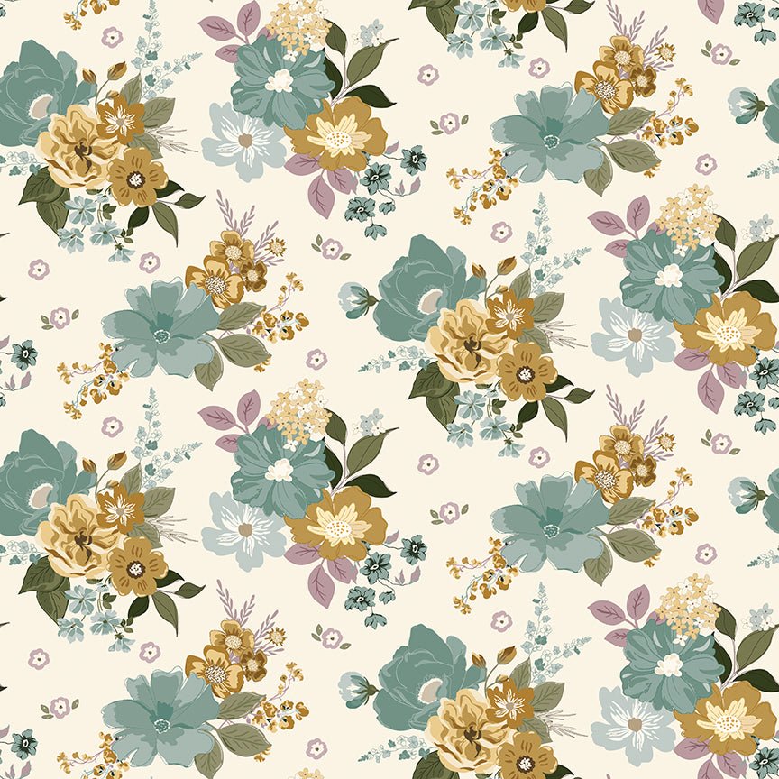 Renew Quilt Fabric Main Latte by Sandy Gervais C17280 - LATTE - Jammin Threads