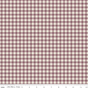 Renew Quilt Fabric Plaid Purple by Sandy Gervais C17284 - PURPLE - Jammin Threads