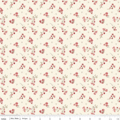 Renew Quilt Fabric Sweet Pea Latte by Sandy Gervais C17283 - LATTE - Jammin Threads