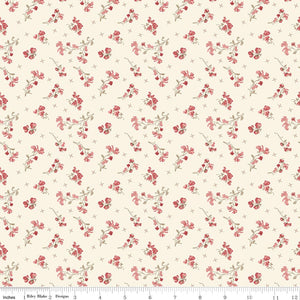 Renew Quilt Fabric Sweet Pea Latte by Sandy Gervais C17283 - LATTE - Jammin Threads