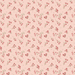 Renew Quilt Fabric Sweet Pea Pink by Sandy Gervais C17283 - PINK - Jammin Threads