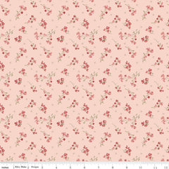 Renew Quilt Fabric Sweet Pea Pink by Sandy Gervais C17283 - PINK - Jammin Threads