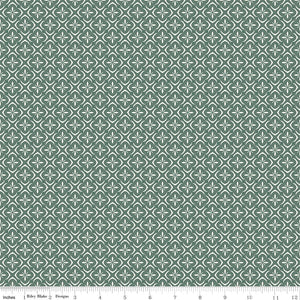 Renew Quilt Fabric Tile AQUA by Sandy Gervais C17286 - AQUA - Jammin Threads