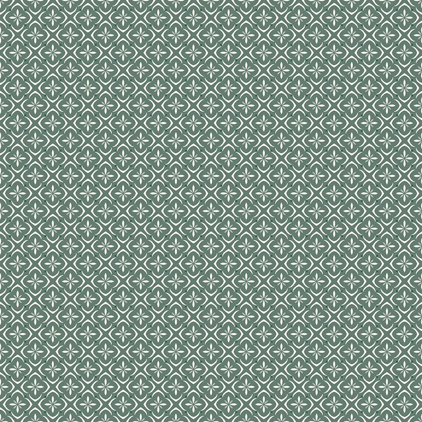 Renew Quilt Fabric Tile AQUA by Sandy Gervais C17286 - AQUA - Jammin Threads