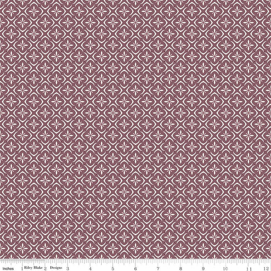 Renew Quilt Fabric Tile Purple by Sandy Gervais C17286 - PURPLE - Jammin Threads