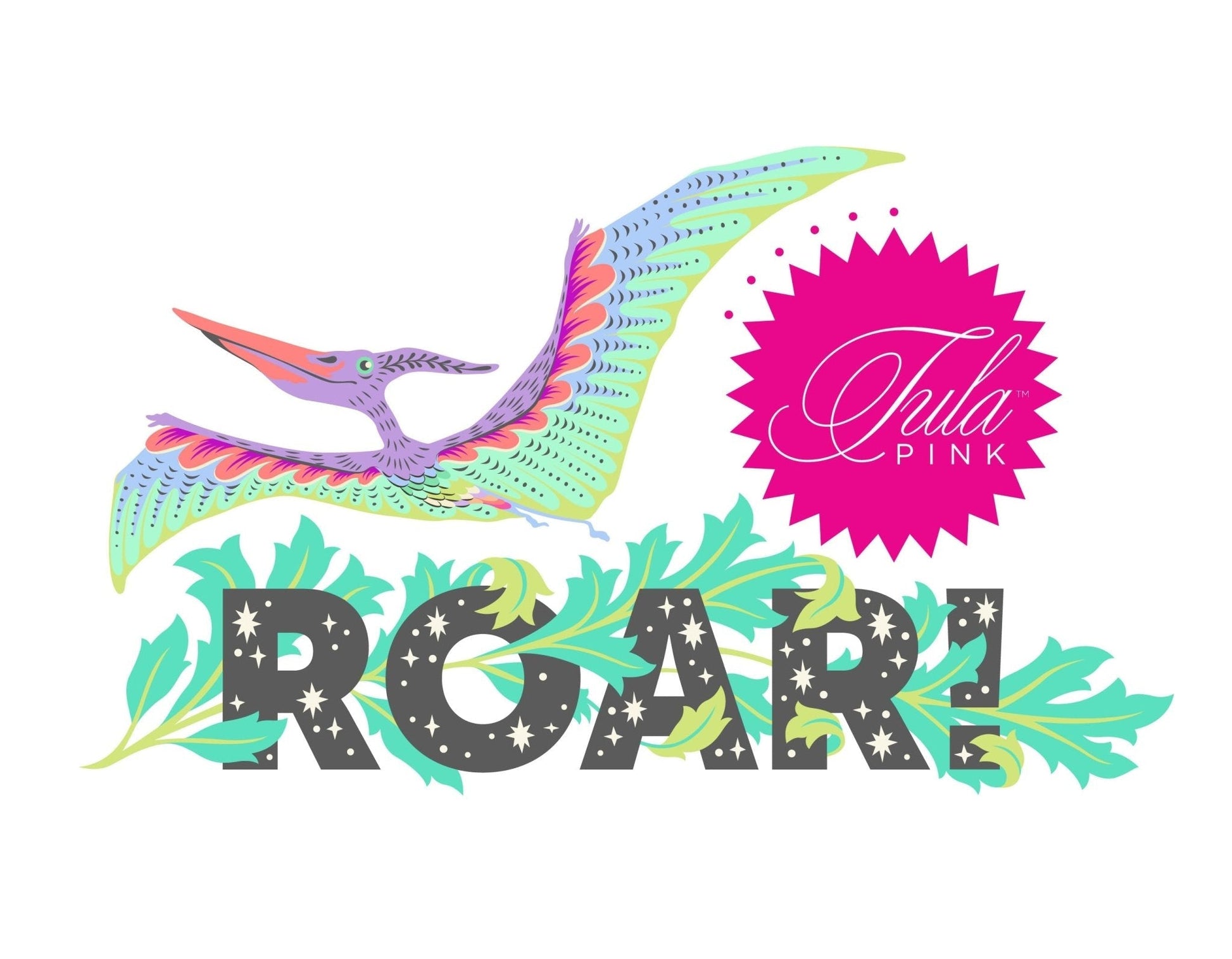 ROAR! Design Roll by Tula Pink for Free Spirit Fabrics - Jammin Threads