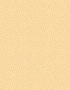 Safari Snuggles Baby Quilt Fabric Dots Orange by Jenny Faw 3073 42035 888 - Jammin Threads