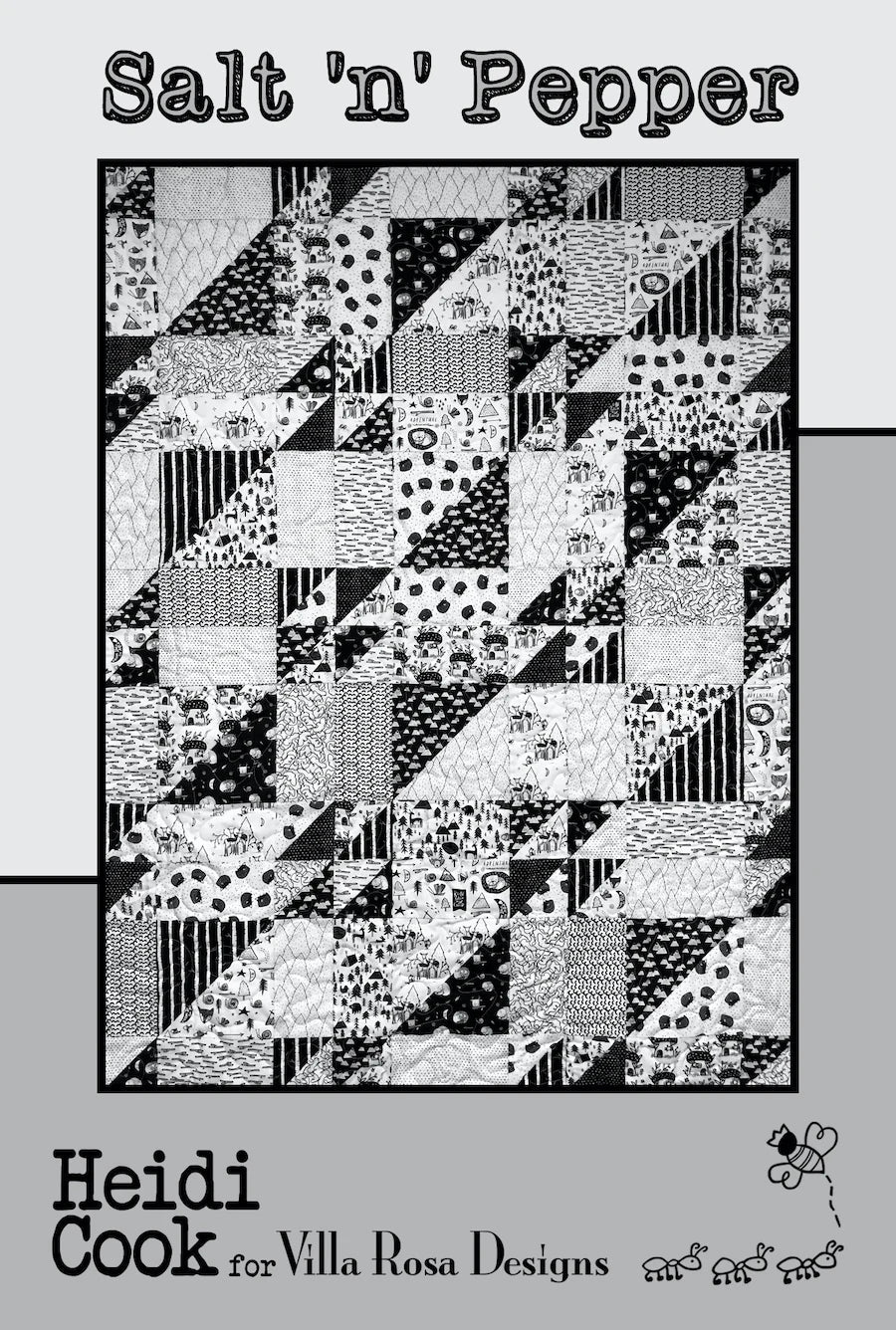 Salt 'n' Pepper quilt Pattern by Heidi Cook - Jammin Threads