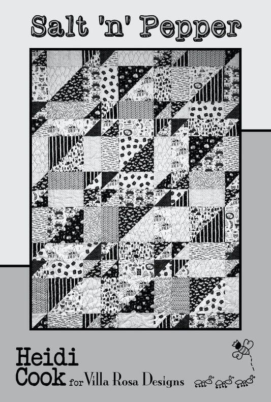 Salt 'n' Pepper quilt Pattern by Heidi Cook - Jammin Threads