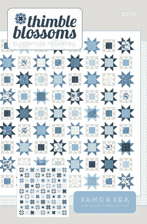 Sand & Sea Quilt Pattern by Camille Roskelley - Jammin Threads